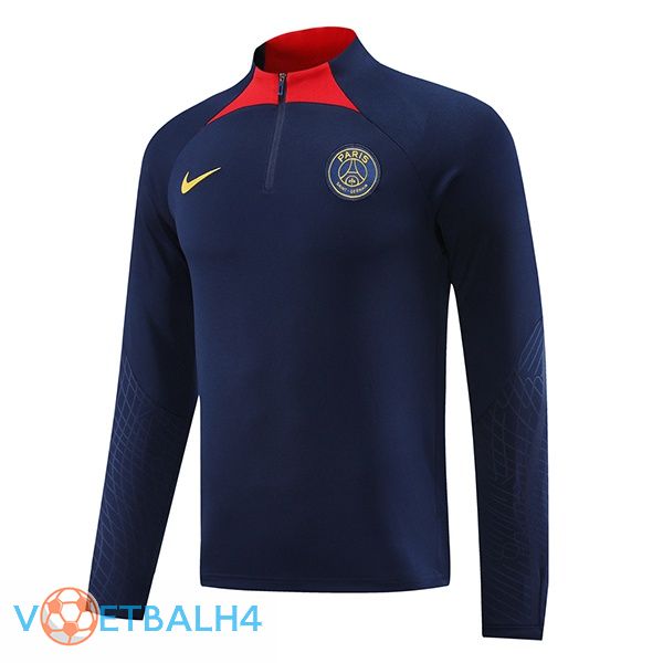 Paris PSG Training Sweatshirt blauw koninklijk 2023/2024