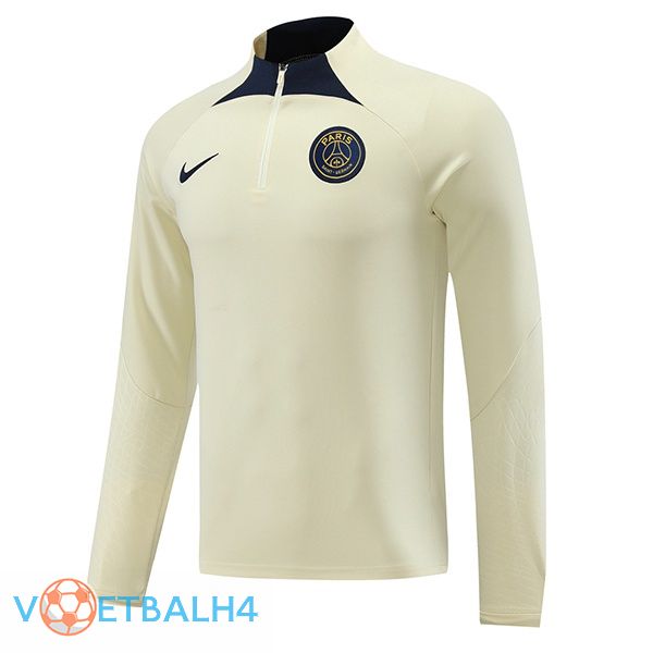 Paris PSG Training Sweatshirt geel 2023/2024