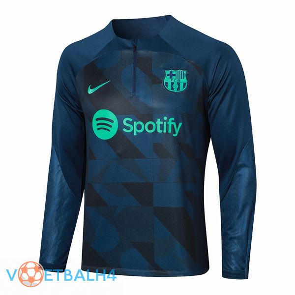 FC Barcelona Training Sweatshirt blauw koninklijk 2023/2024