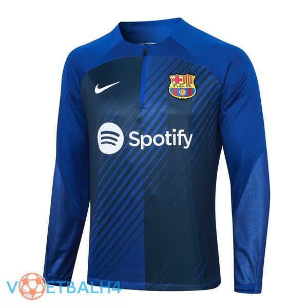 FC Barcelona Training Sweatshirt blauw 2023/2024