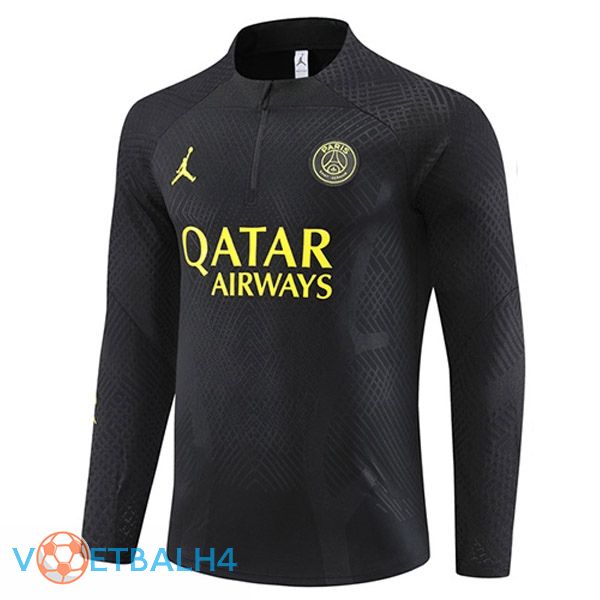 Paris PSG Training Sweatshirt zwart 2023/2024