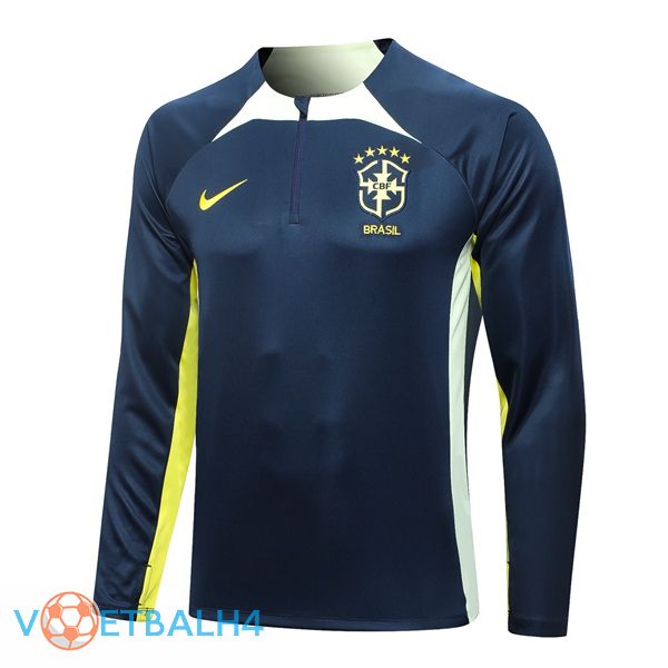 Brazilië Training Sweatshirt koninklijk blauw 2023/2024