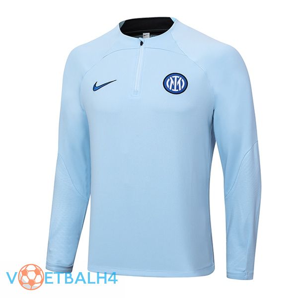 Inter Milan Training Sweatshirt blauw 2023/2024