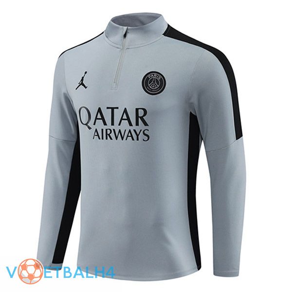 JORDAN Paris PSG Training Sweatshirt grijs 2023/2024