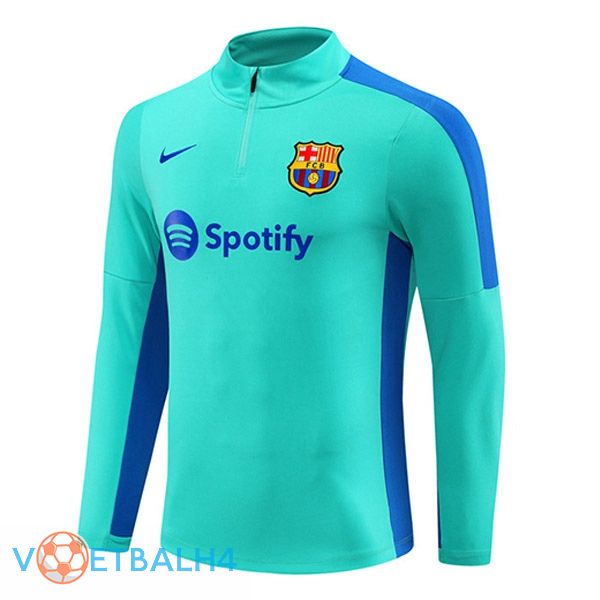 FC Barcelona Training Sweatshirt Cyan 2023/2024