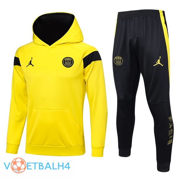 Paris PSG Training Hoodie geel 2023/2024