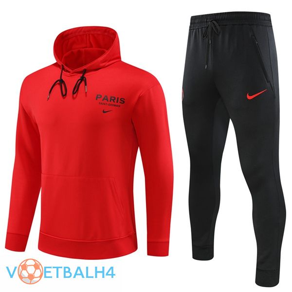 Paris PSG Training Hoodie rood 2023/2024