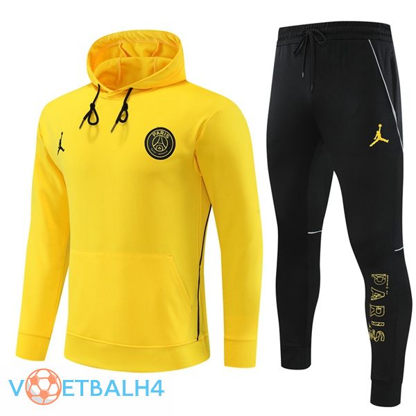 JORDAN Paris PSG trainingspak Hoodie geel 2023/2024