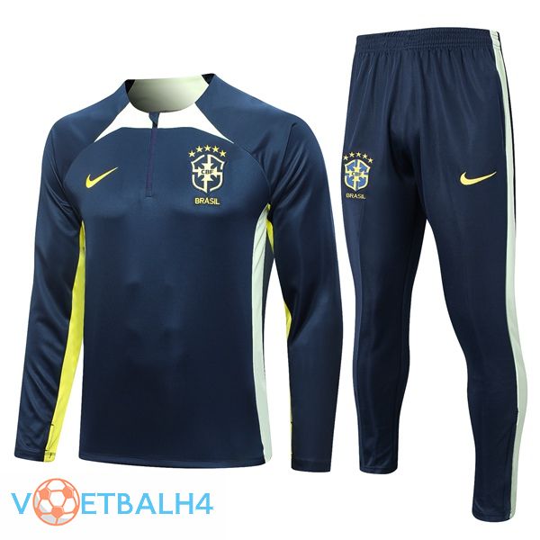 Brazilië trainingspak koninklijk blauw 2023/2024