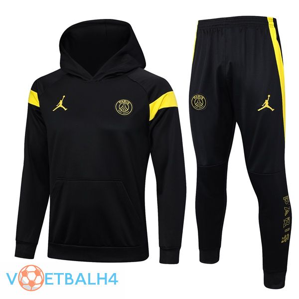 Paris PSG Training Hoodie zwart 2023/2024