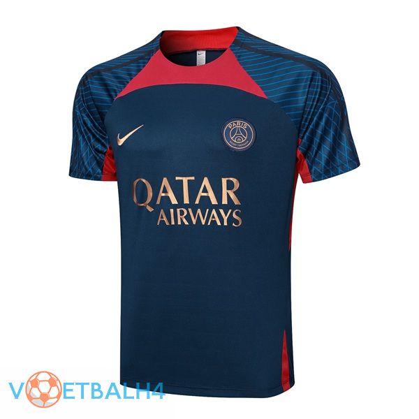 Paris PSG Training T Shirt koninklijk blauw 2023/2024