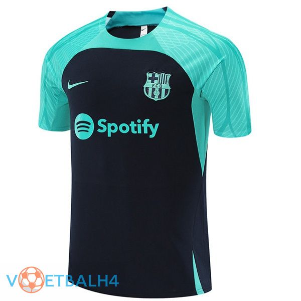 FC Barcelona Training T Shirt groente koninklijk blauw 2023/2024