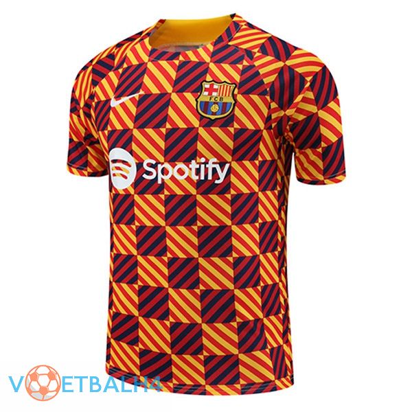 FC Barcelona Training T Shirt geel 2023/2024