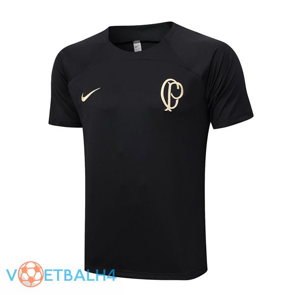 Corinthians Training T Shirt zwart 2023/2024