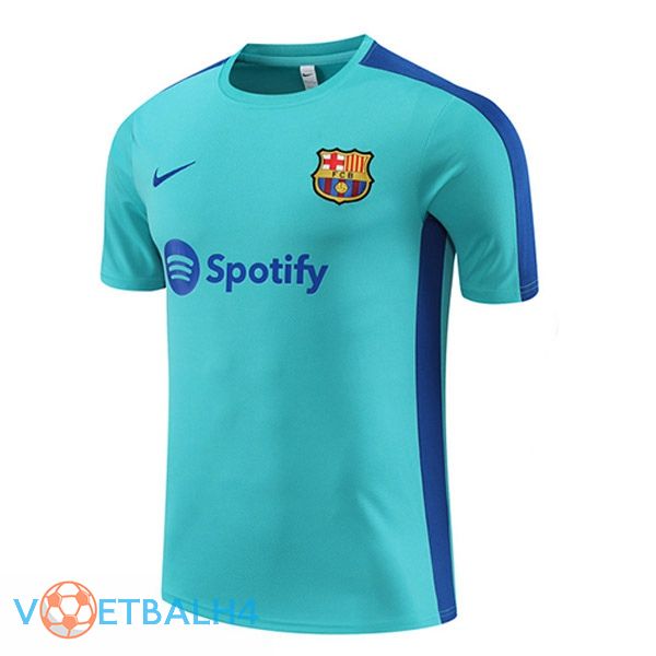 FC Barcelona Training T Shirt Cyan 2023/2024