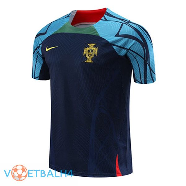 Portugal Training T Shirt zwart 2023/2024