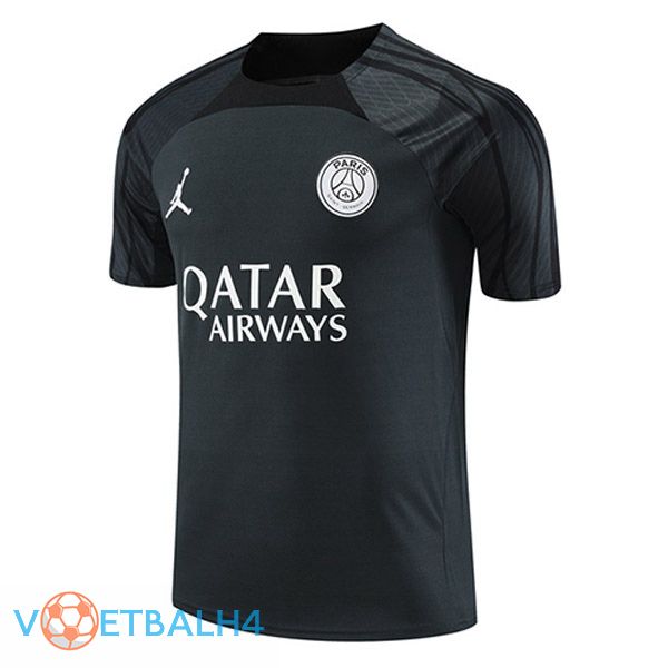 JORDAN Paris PSG Training T Shirt zwart 2023/2024