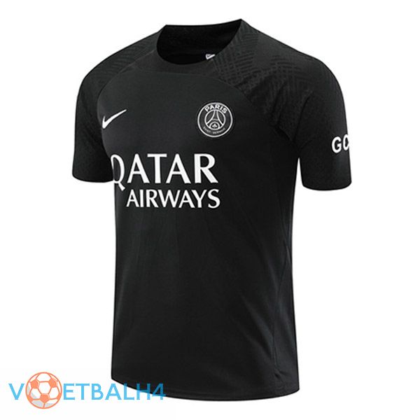 Paris PSG Training T Shirt zwart 2023/2024