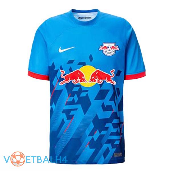 RB Leipzig voetbal jersey derde blauw 2023/2024