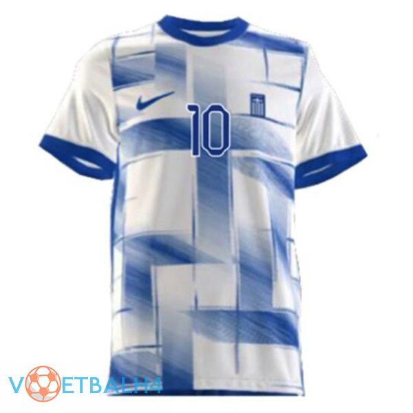 Greece voetbal jersey thuis blauw wit 2023/2024