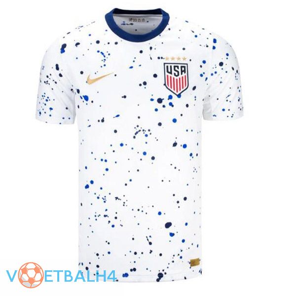 USA voetbal jersey thuis wit 2023/2024