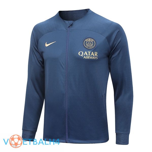 Paris PSG trainingsjack blauw 2023/2024