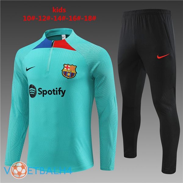 FC Barcelona kinderen trainingspak blauw 2023/2024