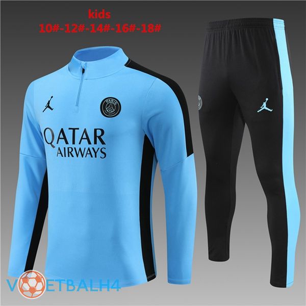 JORDAN Paris PSG kinderen trainingspak blauw 2023/2024