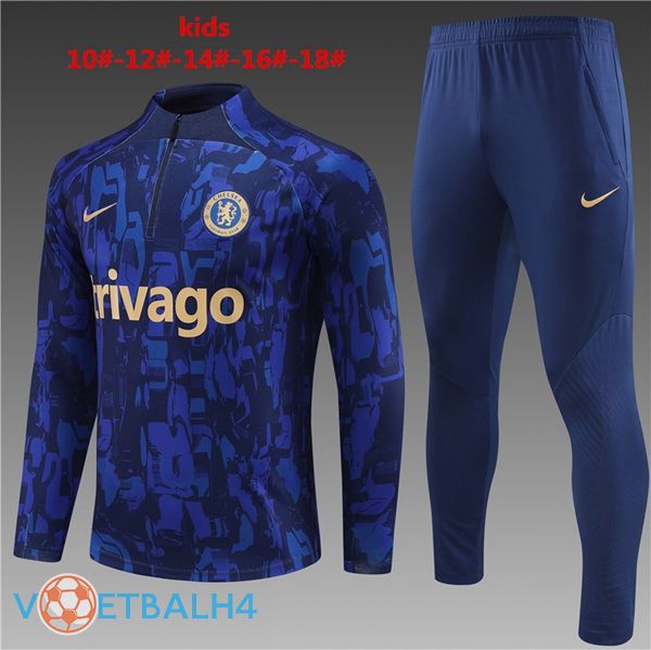 FC Chelsea kinderen trainingspak blauw 2023/2024