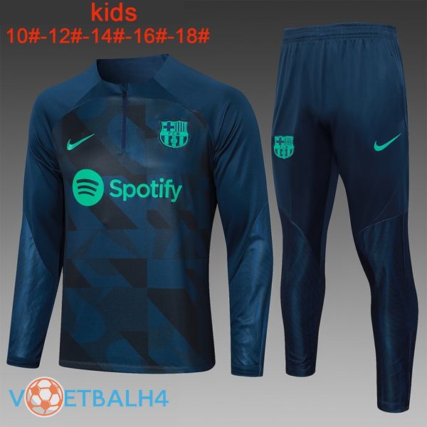 FC Barcelona kinderen trainingspak blauw koninklijk 2023/2024