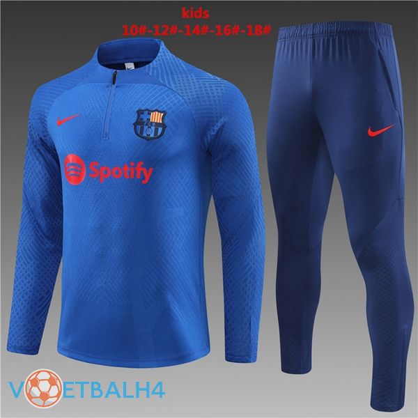 FC Barcelona kinderen trainingspak blauw 2023/2024