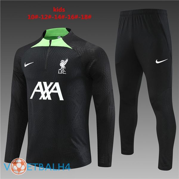 FC Liverpool kinderen trainingspak zwart 2023/2024