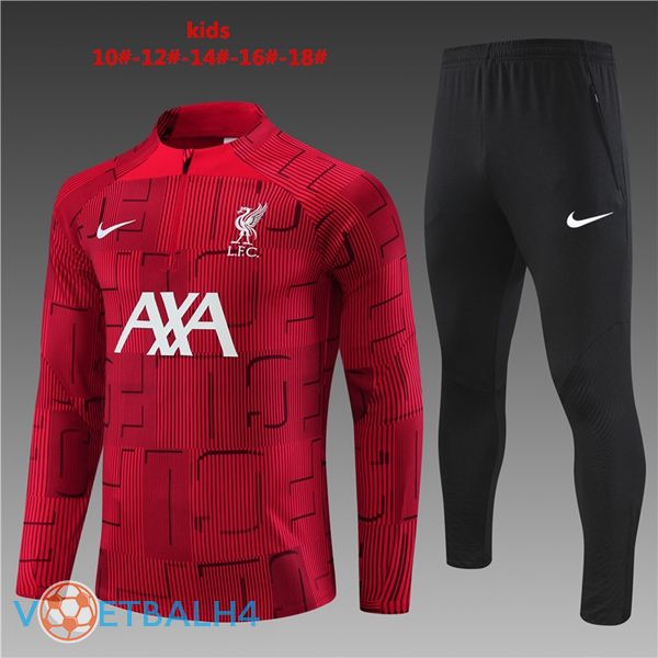 FC Liverpool kinderen trainingspak rood 2023/2024