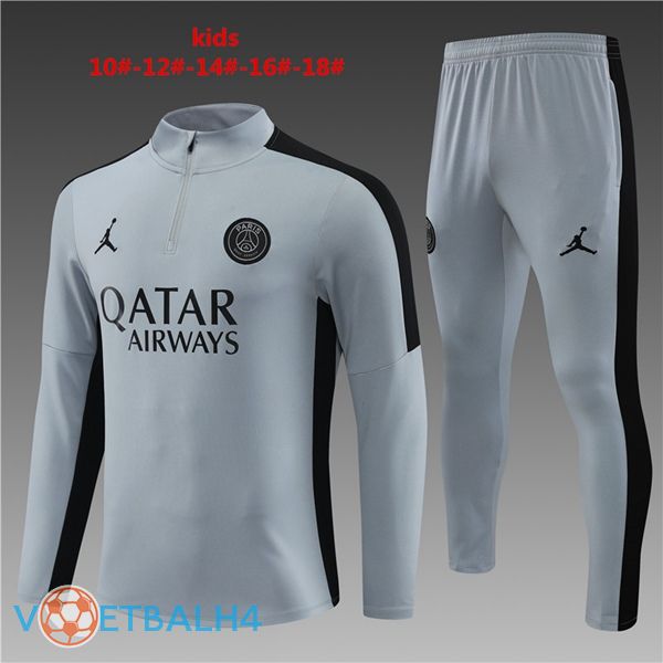 JORDAN Paris PSG kinderen trainingspak grijs 2023/2024