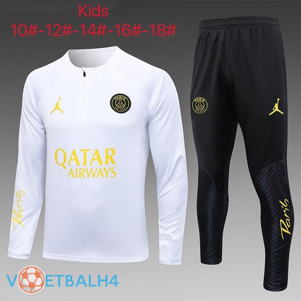 JORDAN Paris PSG kinderen trainingspak wit 2023/2024