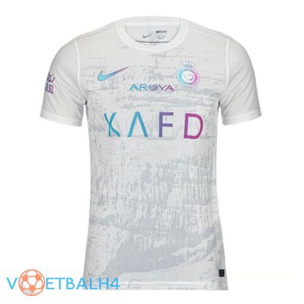 Al-Nassr FC voetbal jersey derde wit 2023/2024