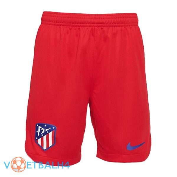 Atletico Madrid voetbal korte broek thuis rood 2023/2024