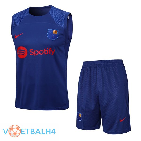 FC Barcelona voetbal Vest + korte broek blauw 2023/2024