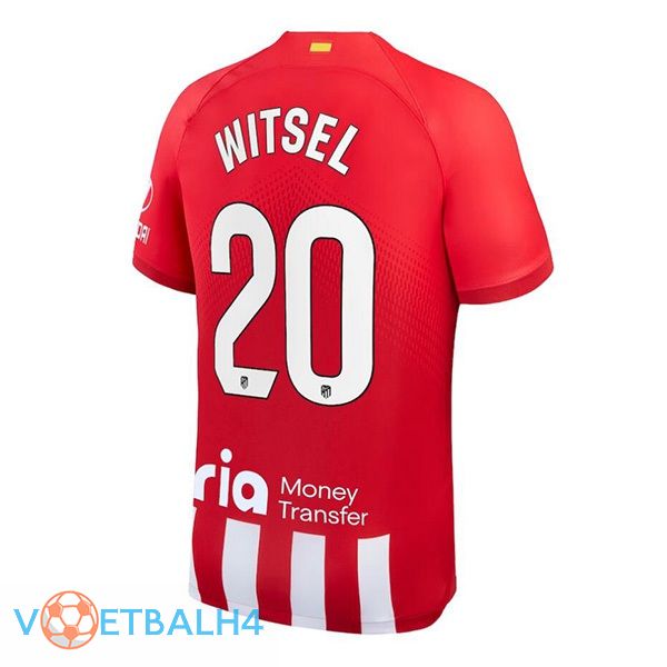 Atletico Madrid (Witsel 20) voetbal jersey thuis rood 2023/2024