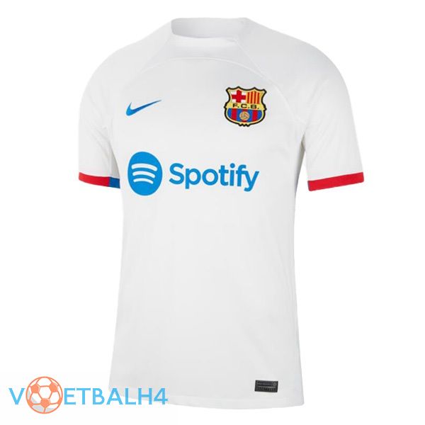 FC Barcelona uit voetbal jersey wit 2023/2024