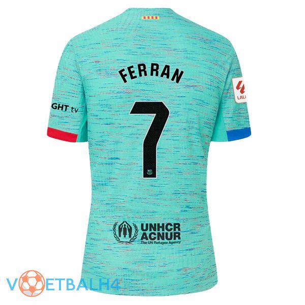 FC Barcelona (FERRAN 7) voetbal jersey derde groente 2023/2024