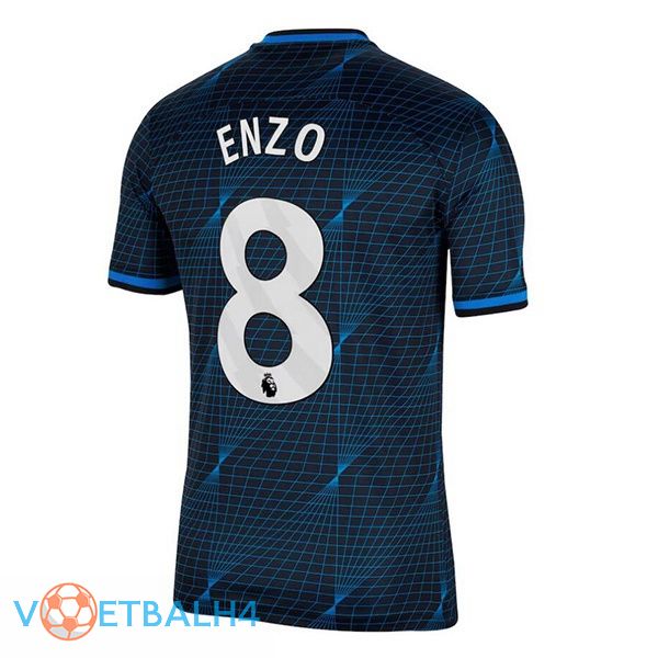 FC Chelsea (Enzo 8) voetbal jersey uit blauw 2023/2024