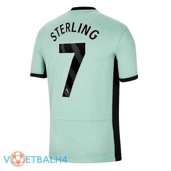 FC Chelsea (Sterling 7) voetbal jersey derde groente 2023/2024