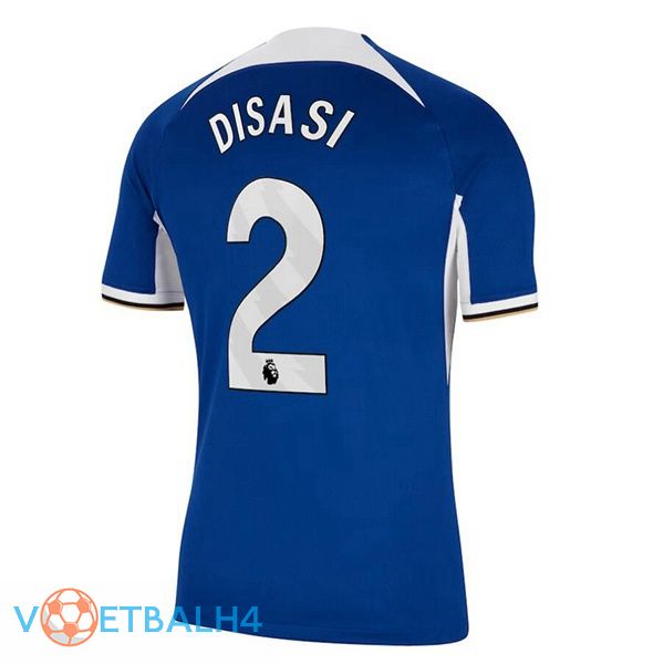 FC Chelsea (Disasi 2) voetbal jersey thuis blauw 2023/2024