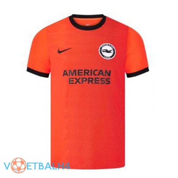 FC Brighton voetbal jersey derde oranje 2023/2024