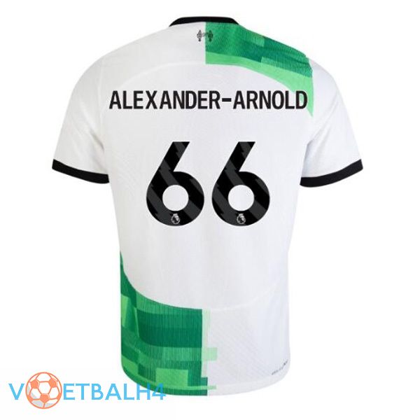 FC Liverpool (ALEXANDER-ARNOLD 66) voetbal jersey uit wit groente 2023/2024