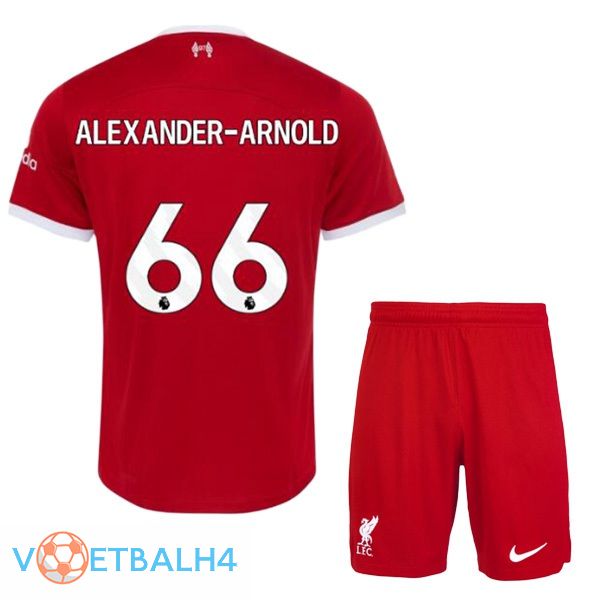 FC Liverpool (ALEXANDER-ARNOLD 66) kinderen voetbal jersey thuis rood 2023/2024