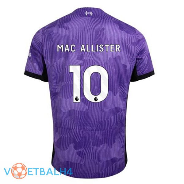 FC Liverpool (MAC ALLISTER 10) voetbal jersey derde paars 2023/2024