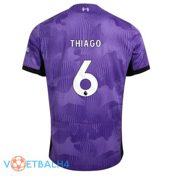 FC Liverpool (THIAGO 6) voetbal jersey derde paars 2023/2024