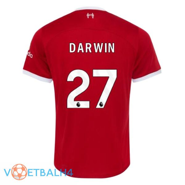 FC Liverpool (DARWIN 27) voetbal jersey thuis rood 2023/2024